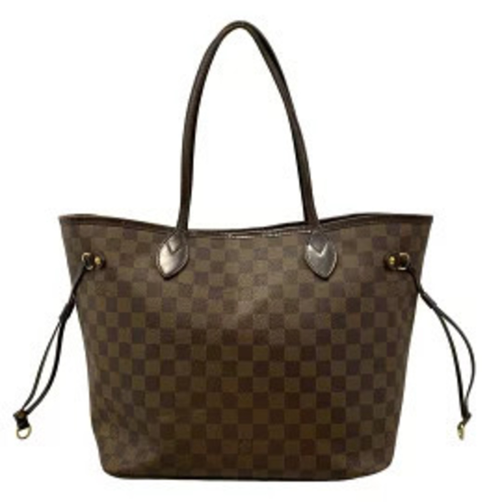 LOUIS VUITTON Neverfull Tote Bag Ebene Brown